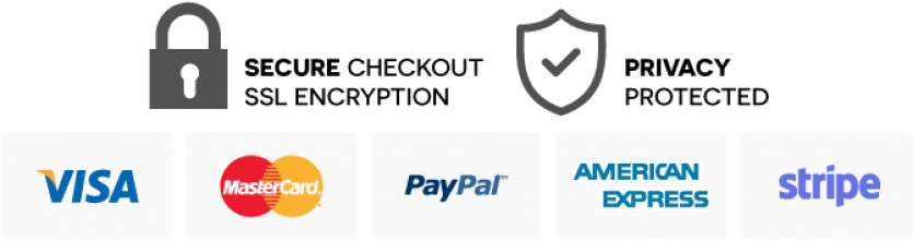 Secure checkout icons